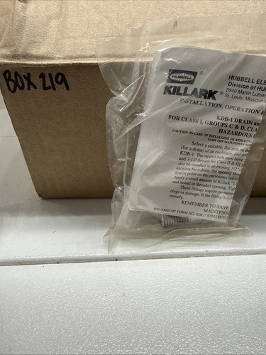 Hubbell killark kdb drain - hubbell, /