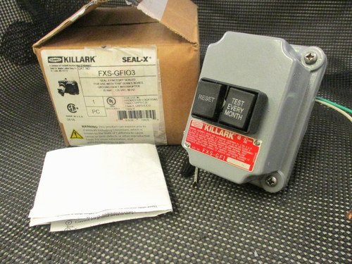 Killark fxs gfio3 factory - fxs-gfio3,